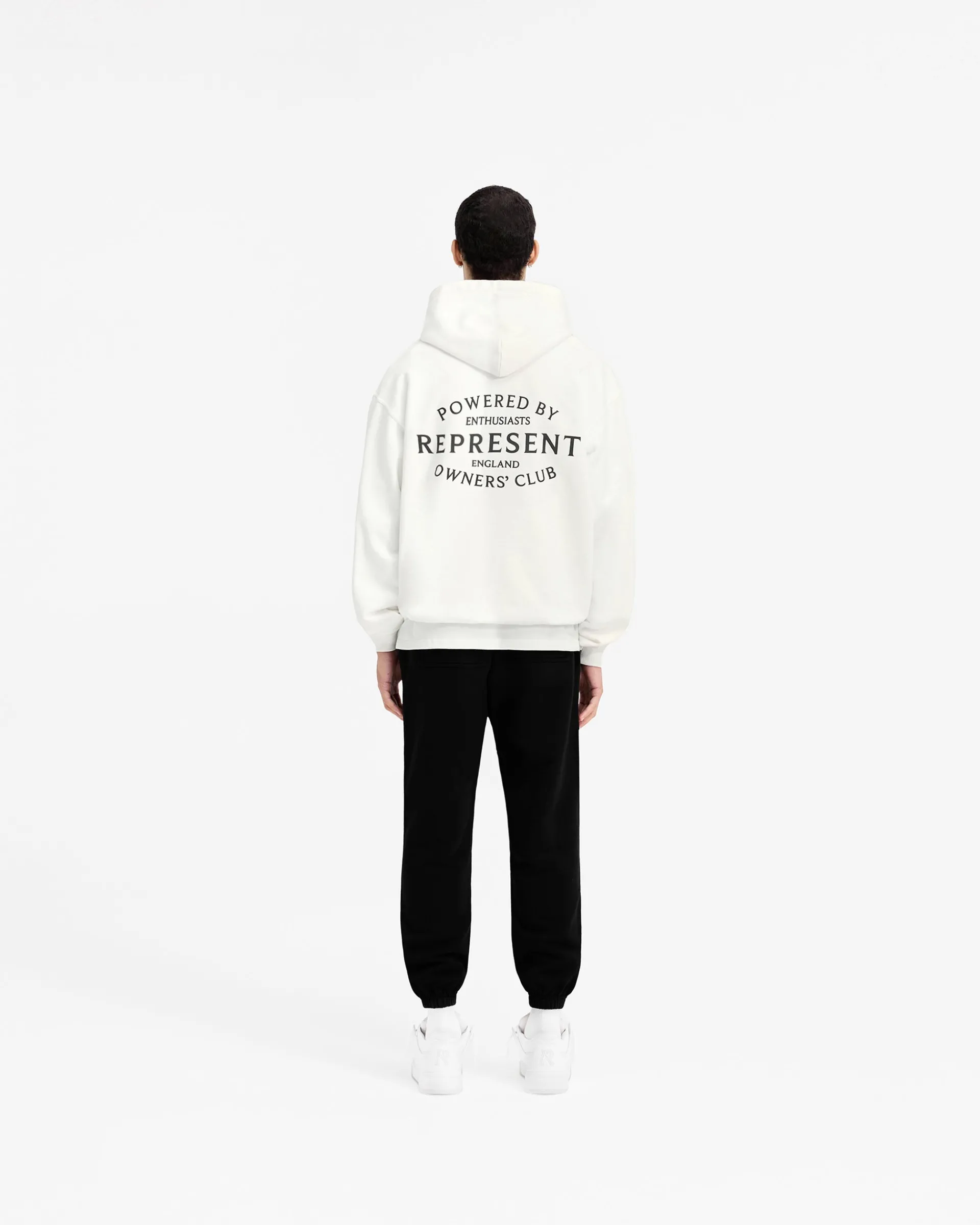 Represent Owners Club Stamp Hoodie - Flat White> Hoodies