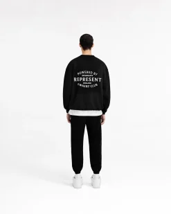 Represent Owners Club Stamp Sweater - Jet Black><noscript><img width=