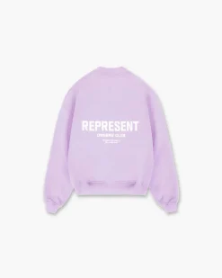 Represent Owners Club Sweater - Pastel Lilac> Sweaters