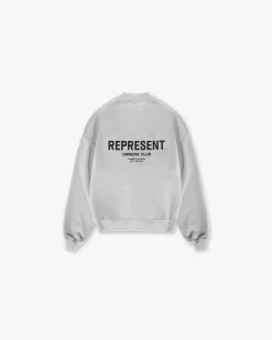 Represent Owners Club Sweater - Ash Grey> Sweaters