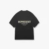 Represent Owners Club T-Shirt - Aged Black> T-Shirts