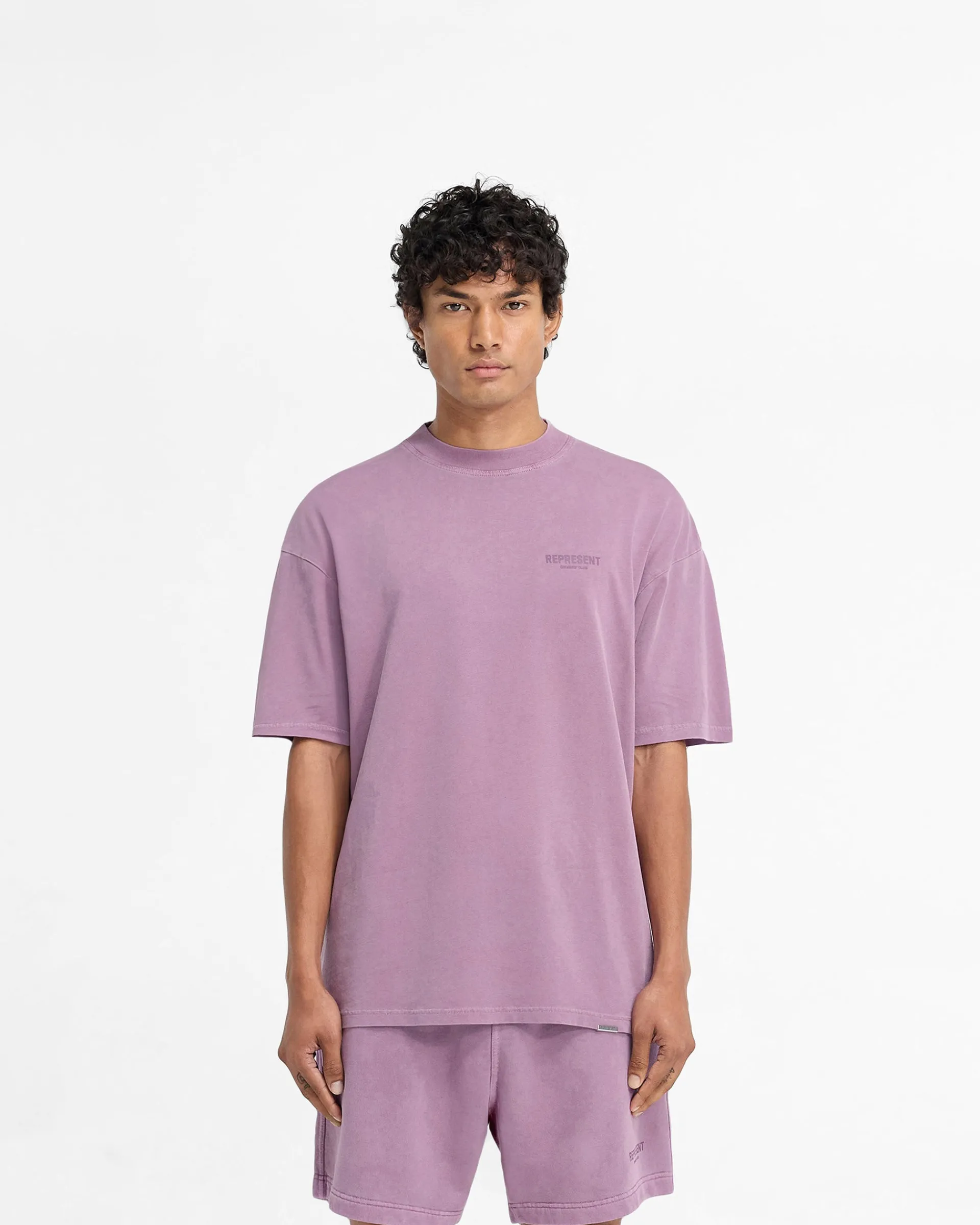 Represent Owners Club T-Shirt - Mid Purple> T-Shirts