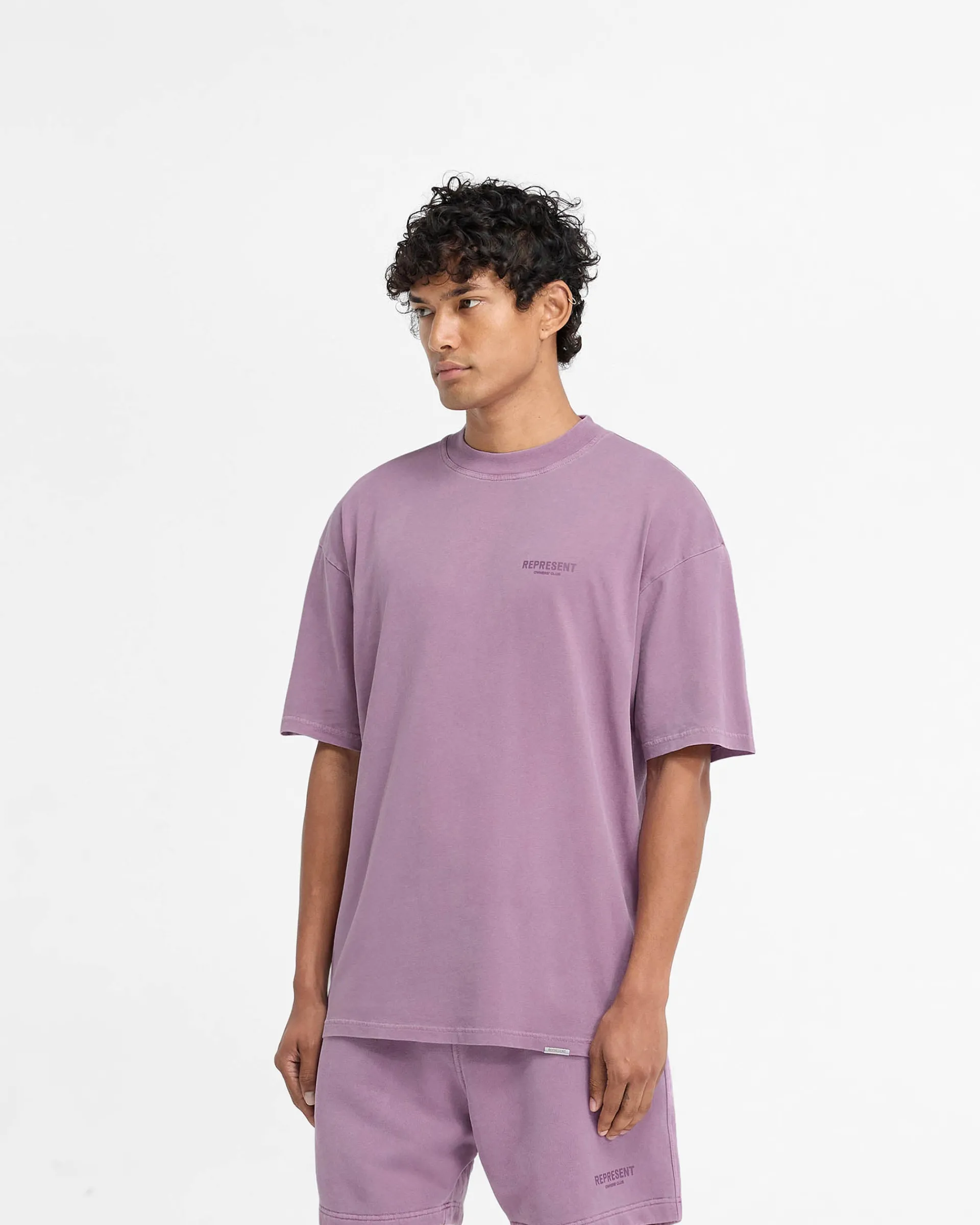 Represent Owners Club T-Shirt - Mid Purple> T-Shirts