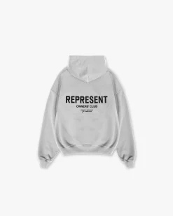 Represent Owners Club Zip Hoodie - Ash Grey> Hoodies