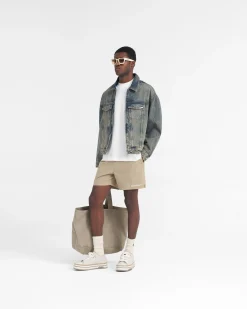 Represent Short - Washed Taupe><noscript><img width=