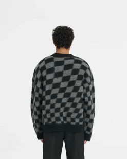 Represent X Belstaff Checkerboard Knit Sweater -><noscript><img width=
