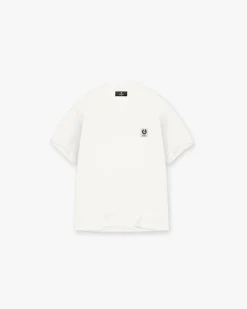 Represent X Belstaff Patch T-Shirt - Flat White> T-Shirts