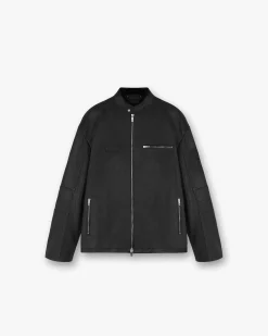 Represent X Belstaff Race Leather Jacket -> Outerwear