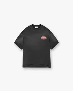 Represent X Duke + Dexter British Luxury T-Shirt - Stained Black> T-Shirts