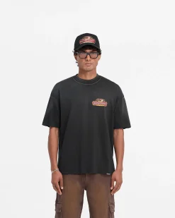 Represent X End Eagles T-Shirt - Stained Black><noscript><img width=