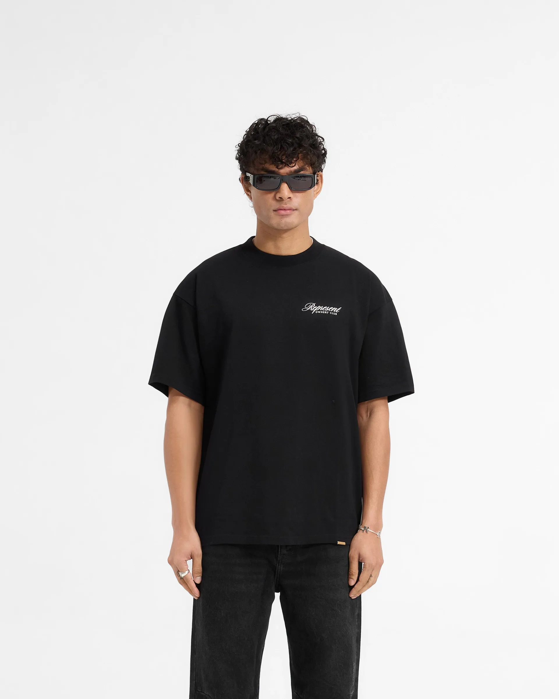 Represent X Harrods Bear Owners Club T-Shirt - Jet Black> T-Shirts