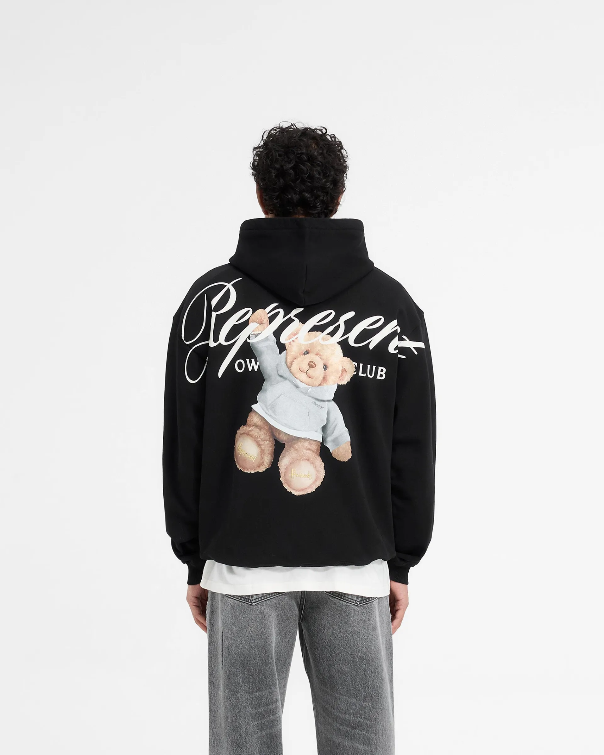 Represent X Harrods Bear Owners Club Hoodie - Jet Black> Hoodies