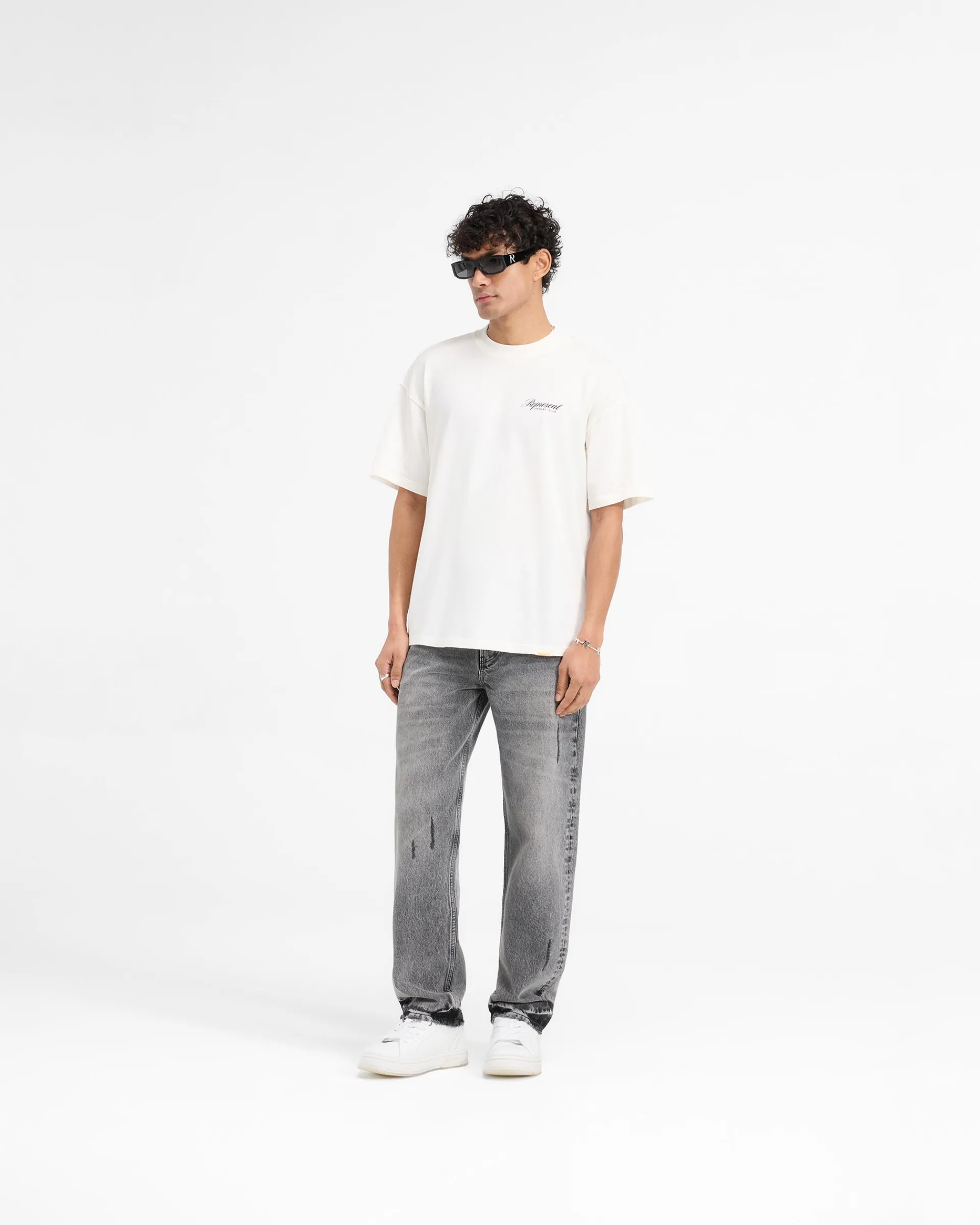 Represent X Harrods Bear Owners Club T-Shirt - Flat White> T-Shirts