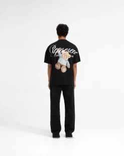 Represent X Harrods Bear Owners Club T-Shirt - Jet Black><noscript><img width=