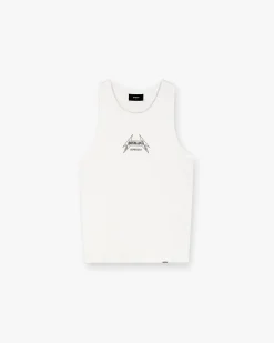 Represent X Metallica Local Crew Vest - Flat White> Represent X Metallica | Vests