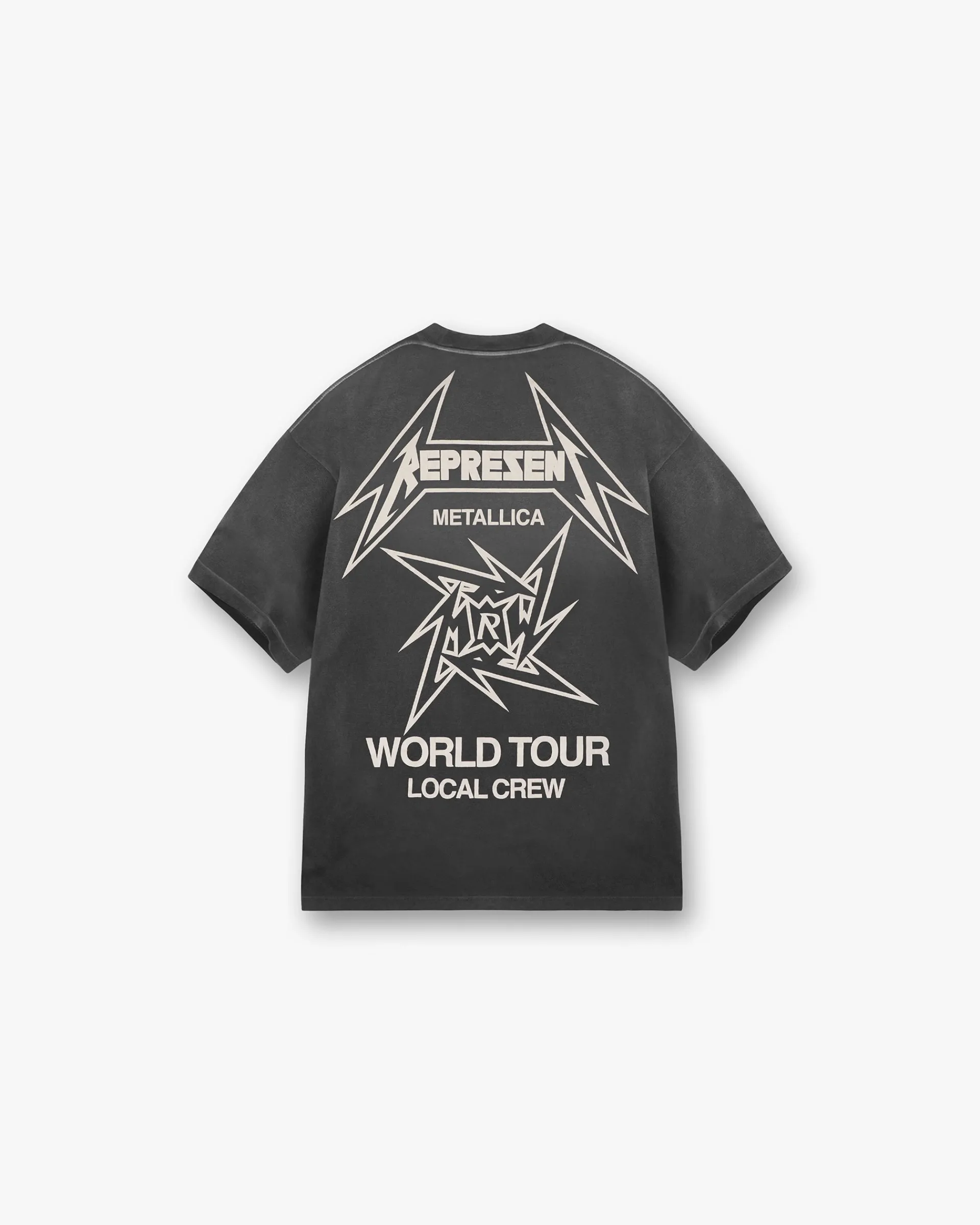 Represent X Metallica Local Crew T-Shirt - Stained Black> Represent X Metallica | T-Shirts