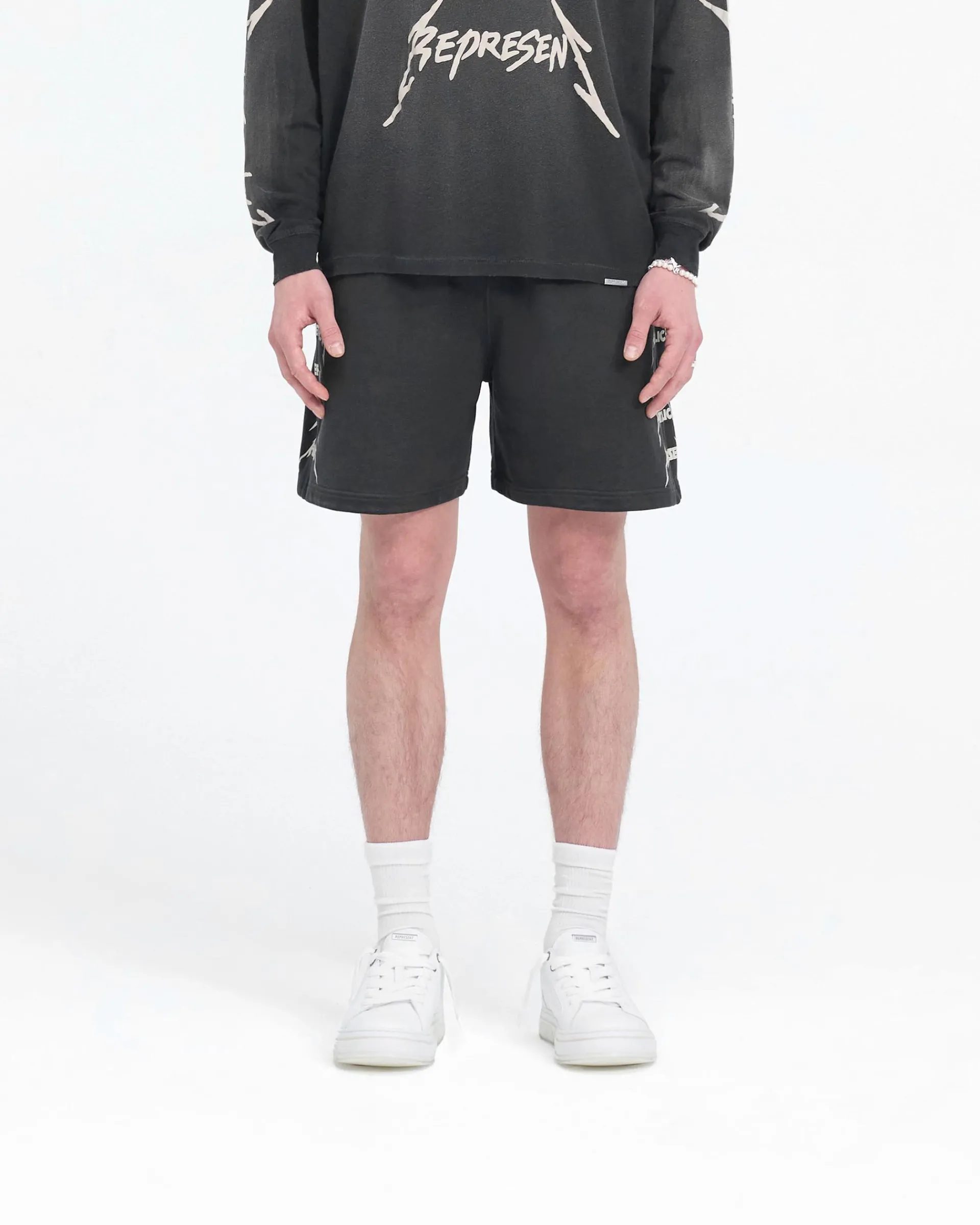 Represent X Metallica Local Crew Short - Stained Black> Represent X Metallica | Shorts