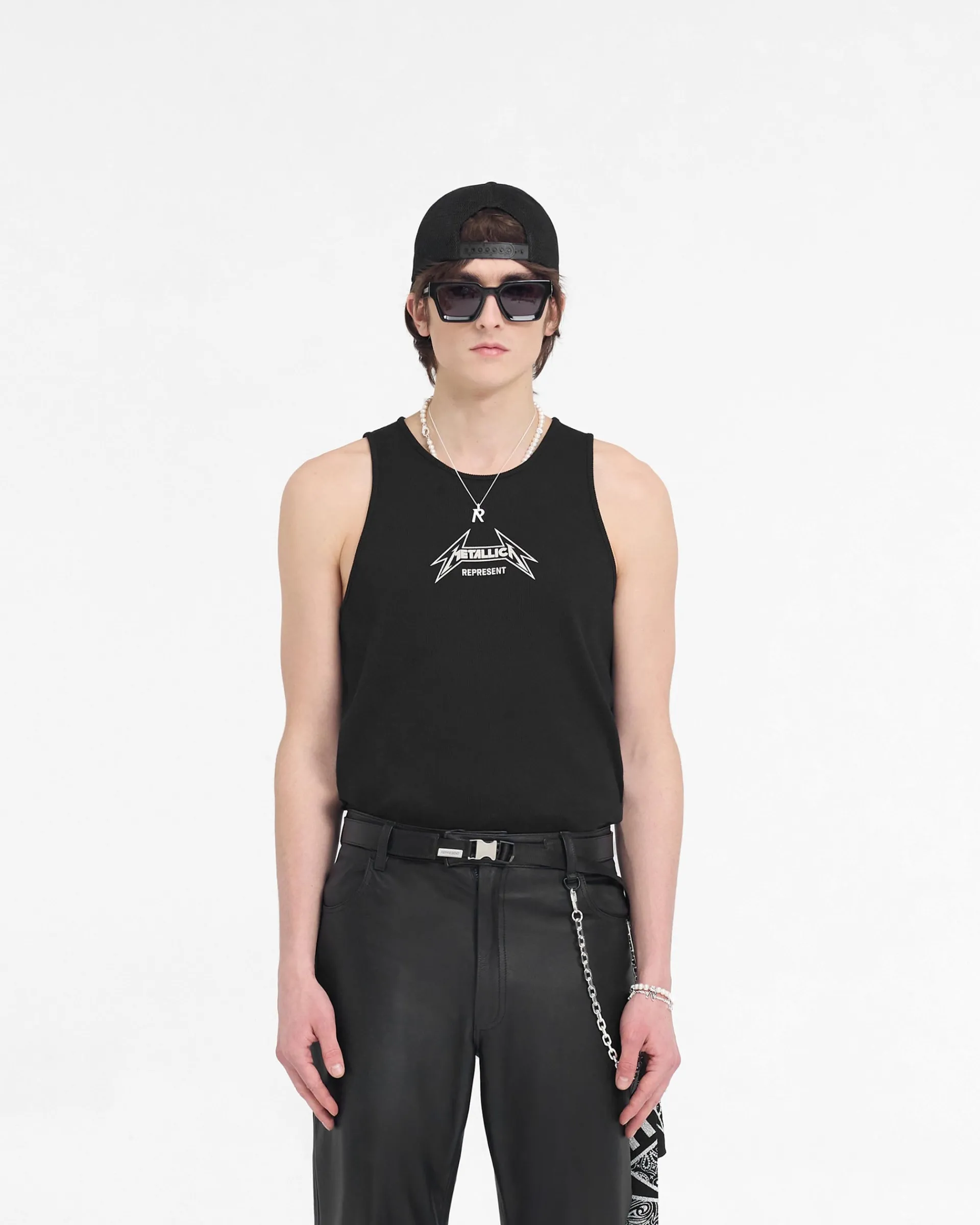 Represent X Metallica Local Crew Vest - Jet Black> Represent X Metallica | Vests
