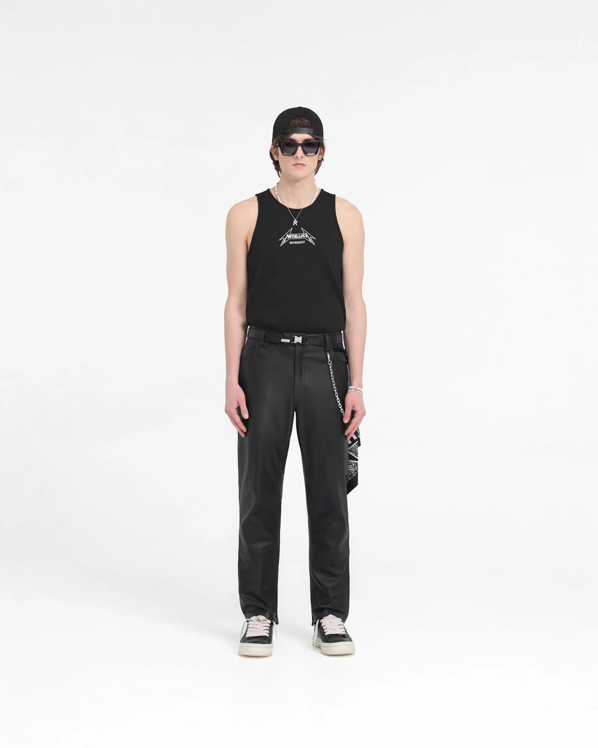 Represent X Metallica Local Crew Vest - Jet Black> Represent X Metallica | Vests