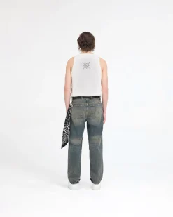 Represent X Metallica Local Crew Vest - Flat White><noscript><img width=