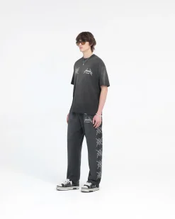 Represent X Metallica Local Crew T-Shirt - Stained Black><noscript><img width=