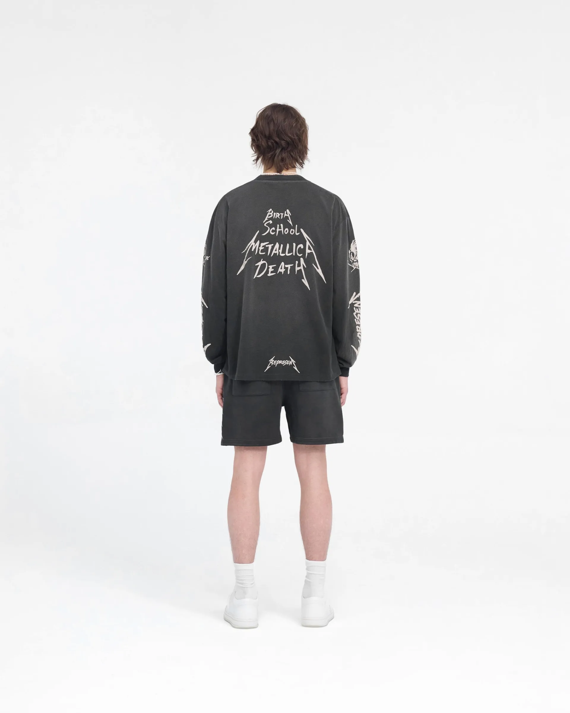 Represent X Metallica Local Crew Short - Stained Black> Represent X Metallica | Shorts