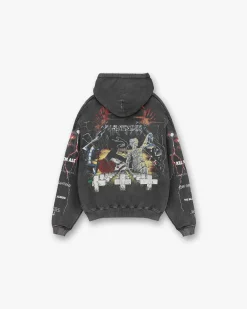 Represent X Metallica Master Of Puppets Hoodie - Vintage Grey> Represent X Metallica | Hoodies
