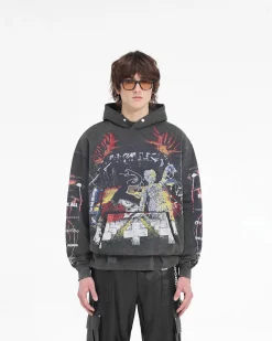 Represent X Metallica Master Of Puppets Hoodie - Vintage Grey><noscript><img width=