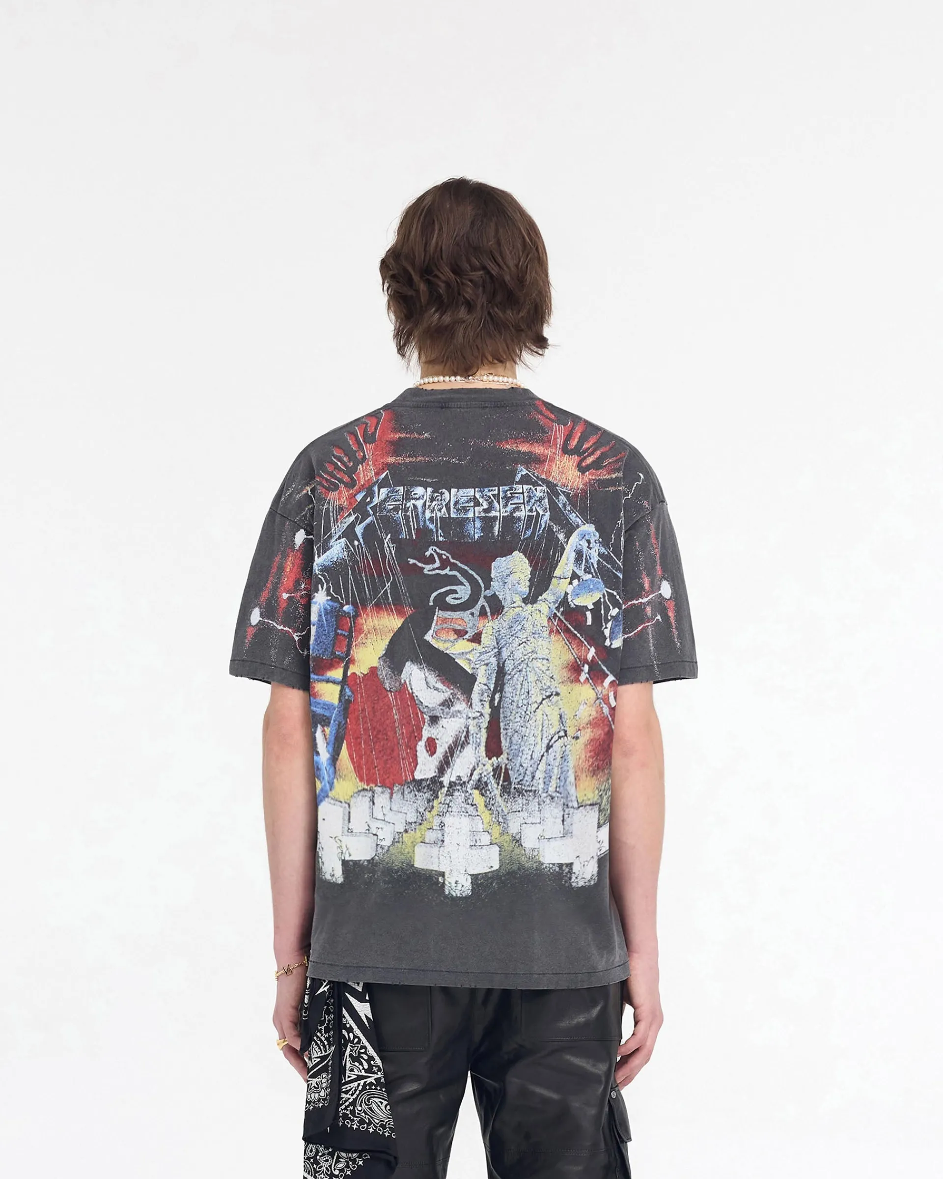Represent X Metallica Master Of Puppets T-Shirt - Vintage Grey> Represent X Metallica | T-Shirts