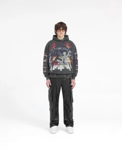 Represent X Metallica Master Of Puppets Hoodie - Vintage Grey><noscript><img width=