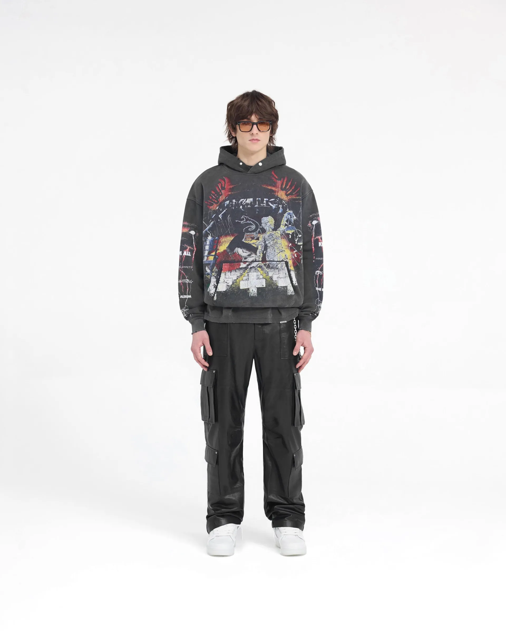 Represent X Metallica Master Of Puppets Hoodie - Vintage Grey> Represent X Metallica | Hoodies