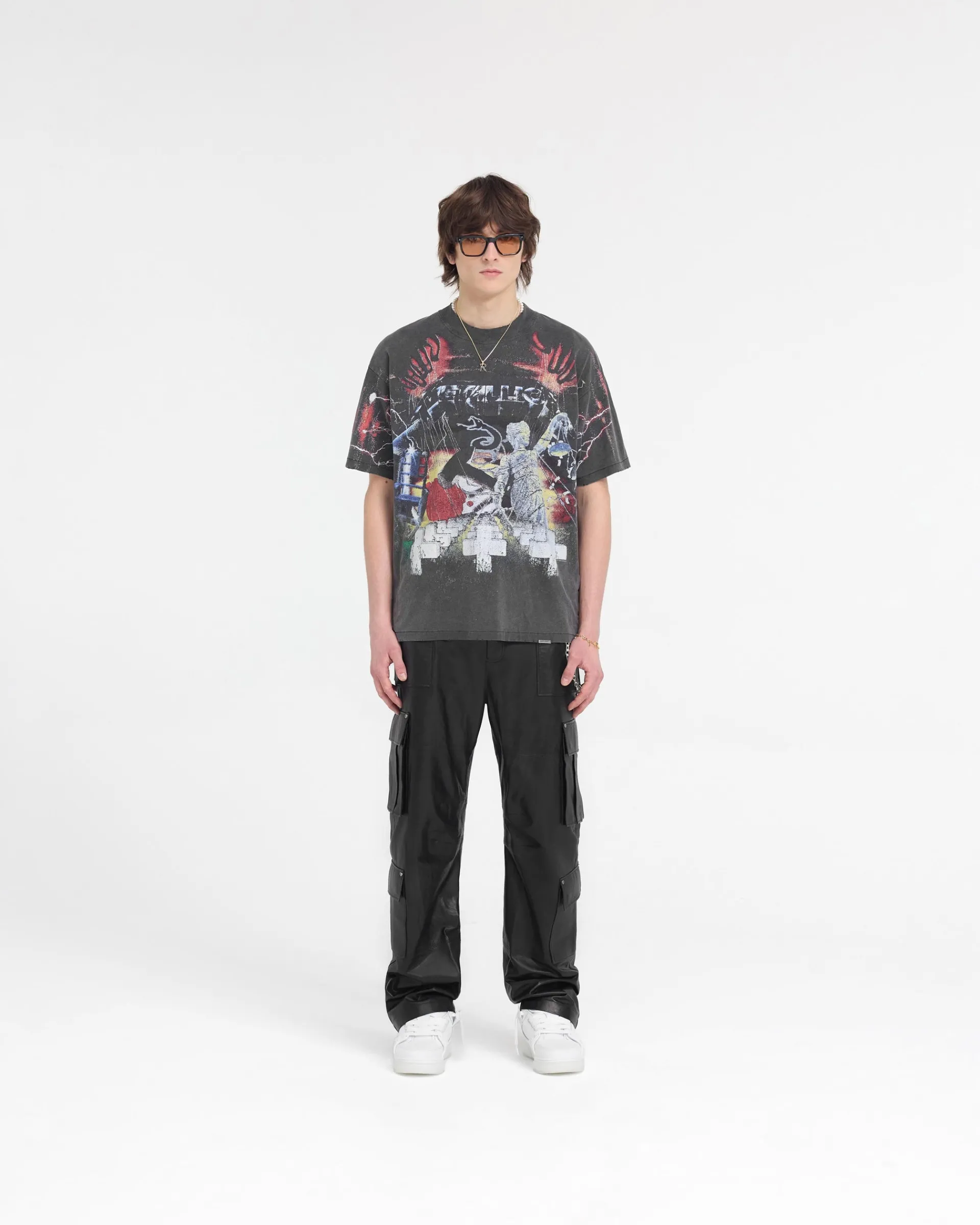 Represent X Metallica Master Of Puppets T-Shirt - Vintage Grey> Represent X Metallica | T-Shirts