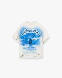 Represent X Metallica Ride The Lightning T-Shirt - Flat White> Represent X Metallica | T-Shirts