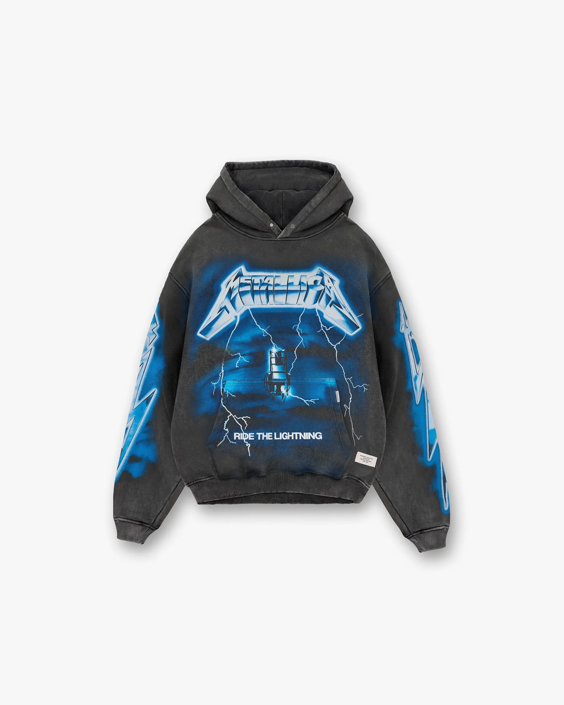 Represent X Metallica Ride The Lightning Hoodie - Vintage Grey> Represent X Metallica | Hoodies