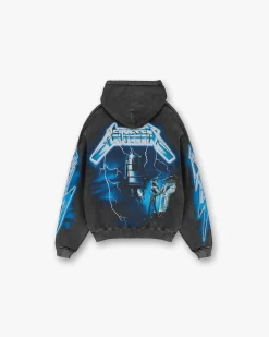 Represent X Metallica Ride The Lightning Hoodie - Vintage Grey> Represent X Metallica | Hoodies