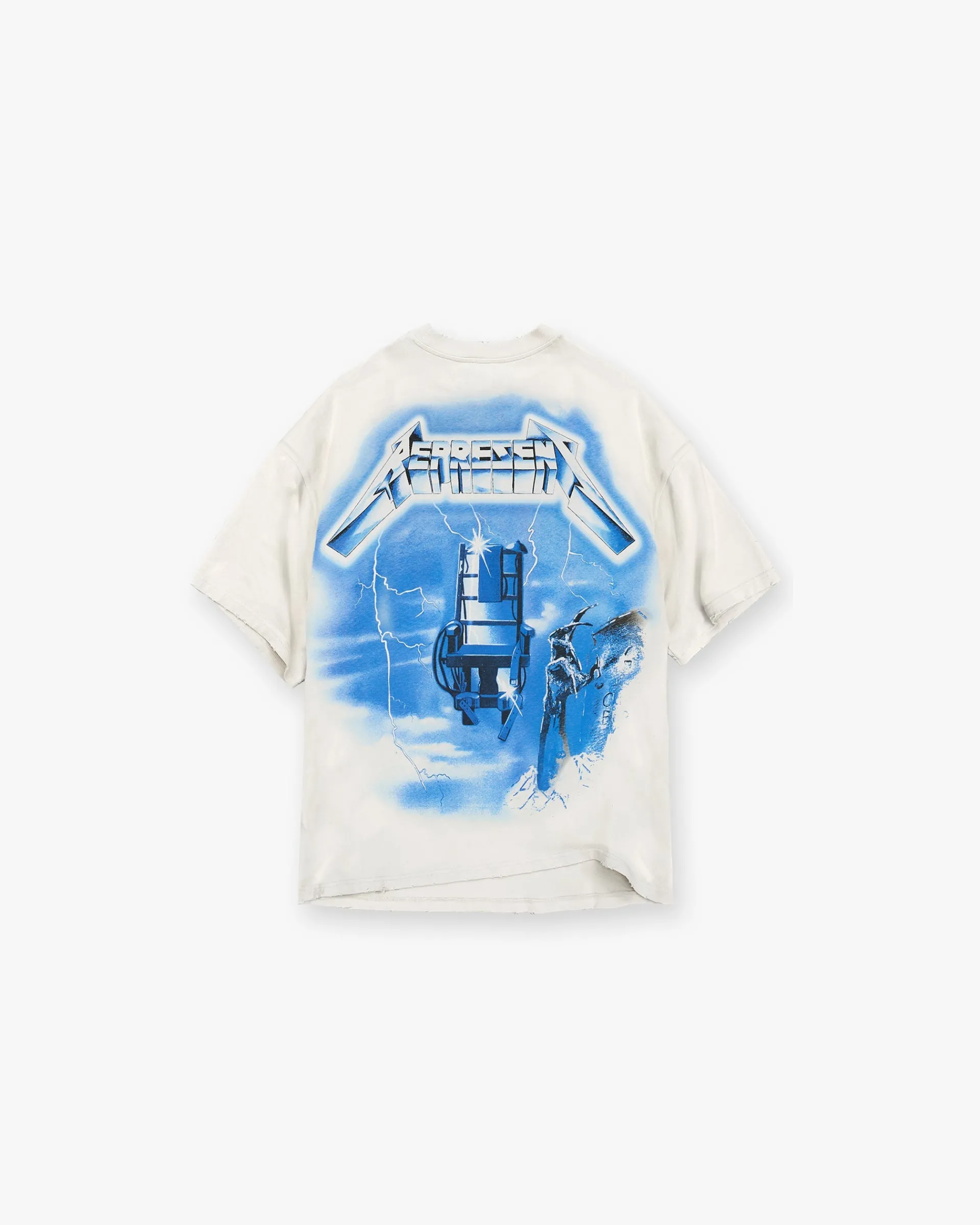 Represent X Metallica Ride The Lightning T-Shirt - Flat White> Represent X Metallica | T-Shirts