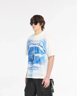 Represent X Metallica Ride The Lightning T-Shirt - Flat White><noscript><img width=