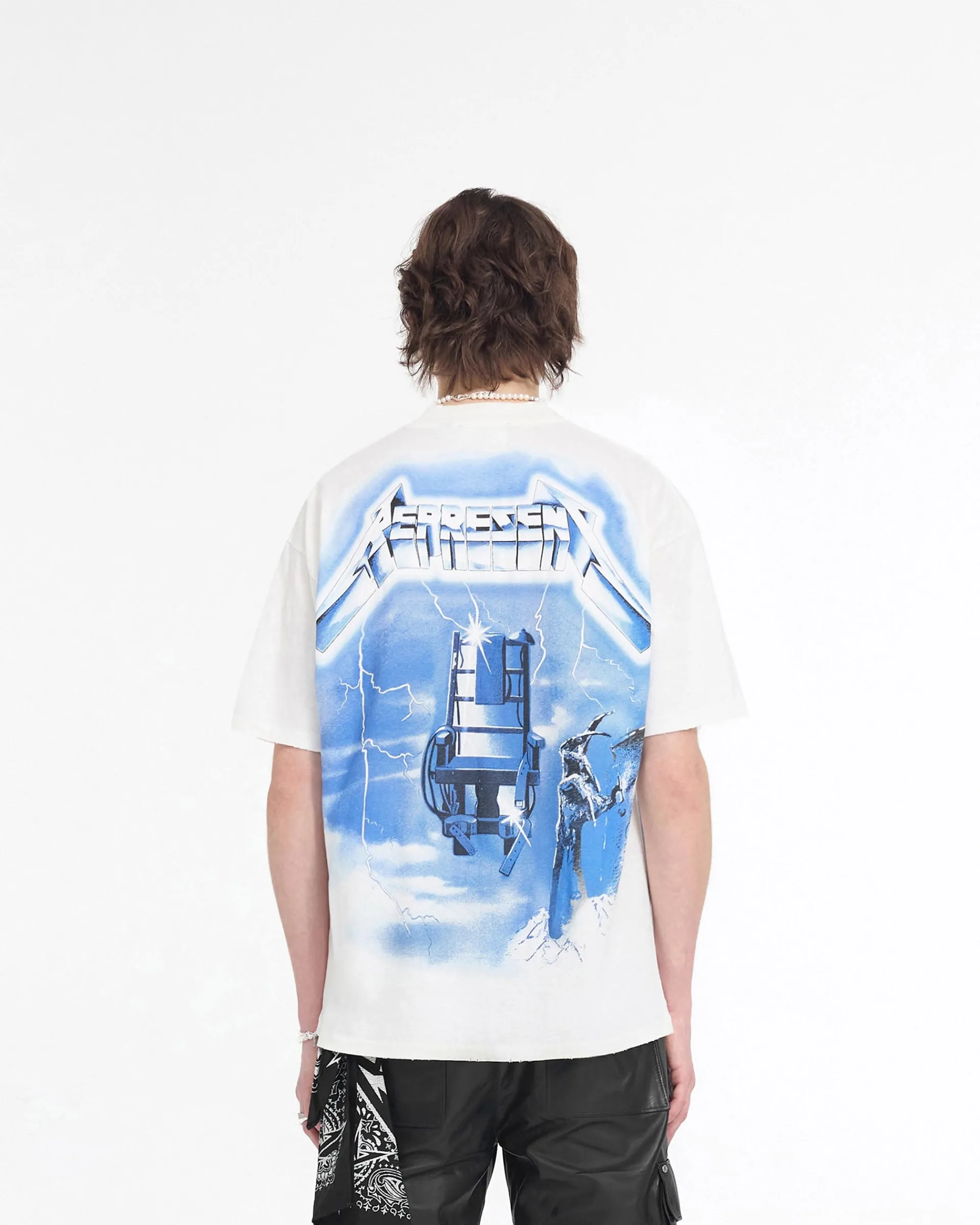Represent X Metallica Ride The Lightning T-Shirt - Flat White> Represent X Metallica | T-Shirts