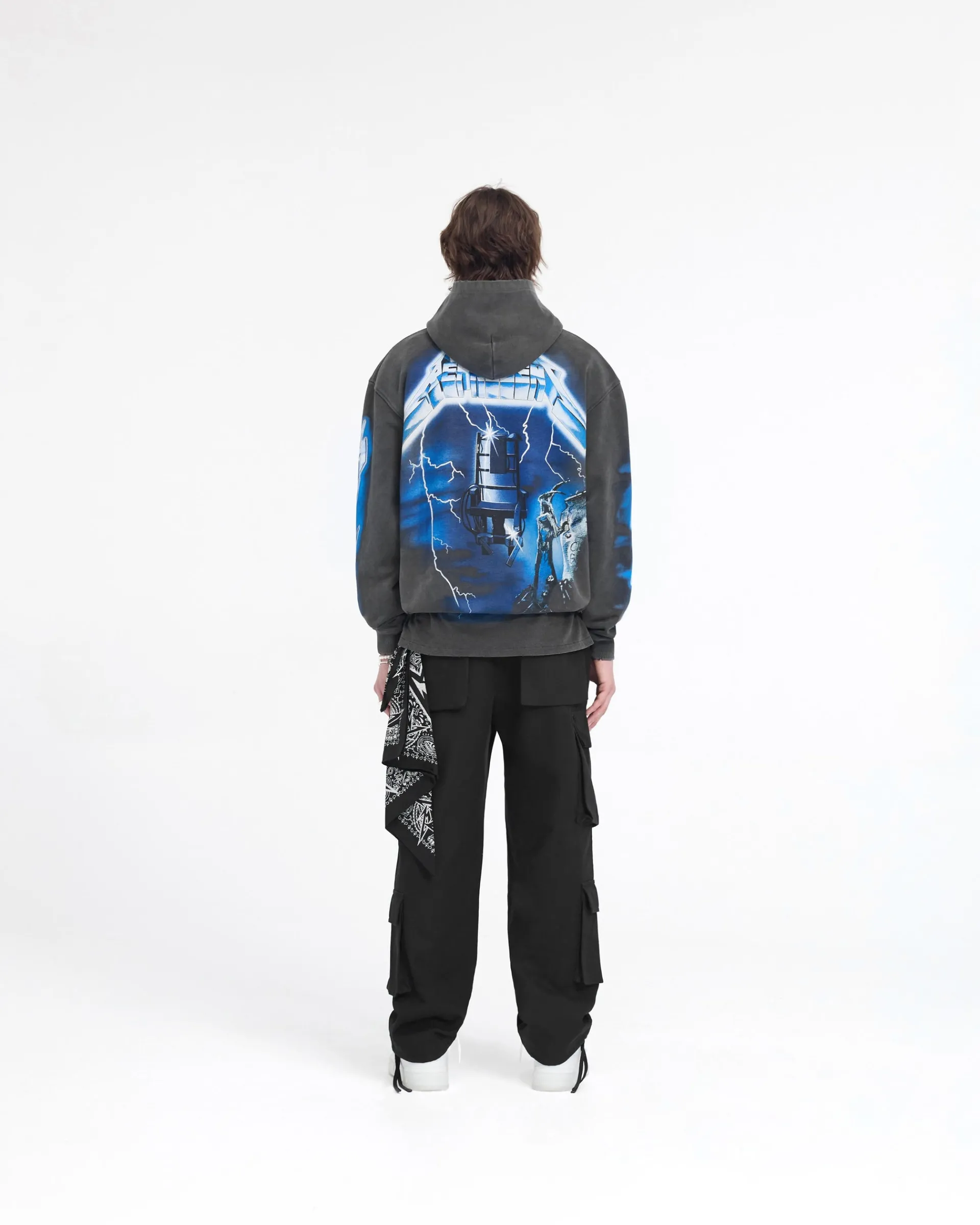 Represent X Metallica Ride The Lightning Hoodie - Vintage Grey> Represent X Metallica | Hoodies