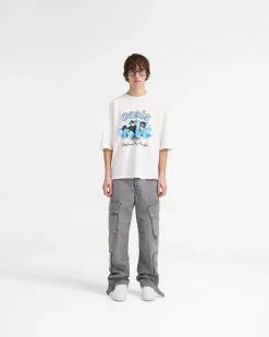 Represent X Oasis Maine Road T-Shirt - Flat White><noscript><img width=