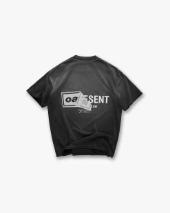 Represent X Oasis Owners Club T-Shirt - Stained Black> T-Shirts