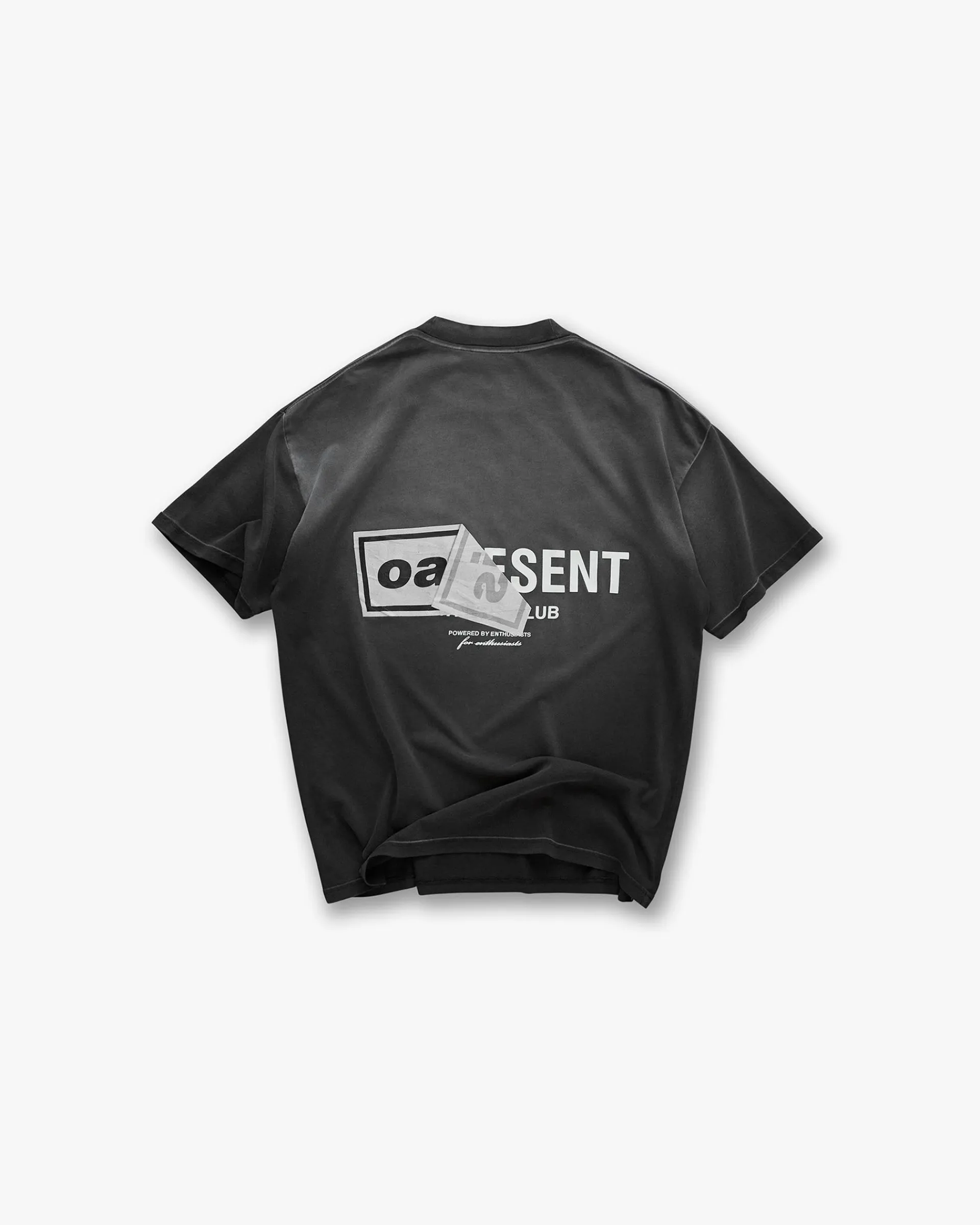 Represent X Oasis Owners Club T-Shirt - Stained Black> T-Shirts