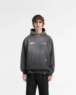 Represent X Oasis Owners Club Hoodie - Stained Black><noscript><img width=