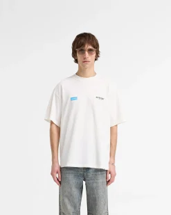 Represent X Oasis Owners Club T-Shirt - Flat White><noscript><img width=