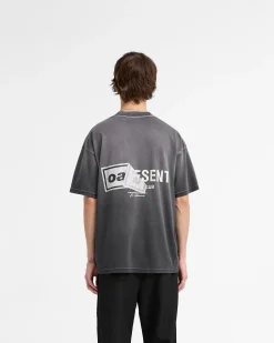 Represent X Oasis Owners Club T-Shirt - Stained Black><noscript><img width=