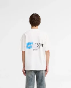 Represent X Oasis Owners Club T-Shirt - Flat White><noscript><img width=