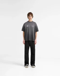 Represent X Oasis Owners Club T-Shirt - Stained Black><noscript><img width=
