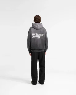 Represent X Oasis Owners Club Hoodie - Stained Black><noscript><img width=