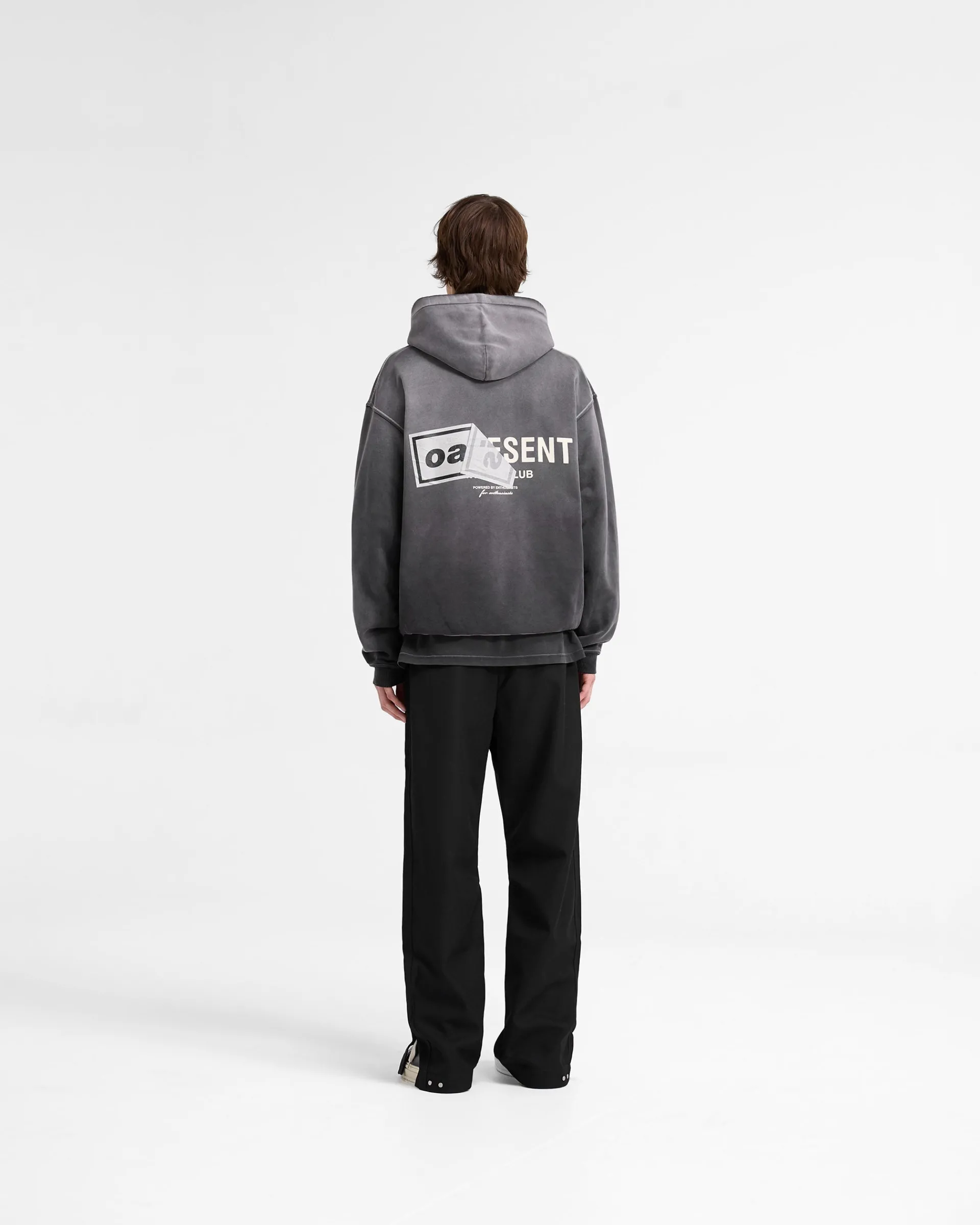Represent X Oasis Owners Club Hoodie - Stained Black> Hoodies