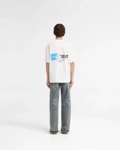 Represent X Oasis Owners Club T-Shirt - Flat White><noscript><img width=
